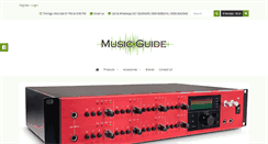 Desktop Screenshot of musicguide.com.pk